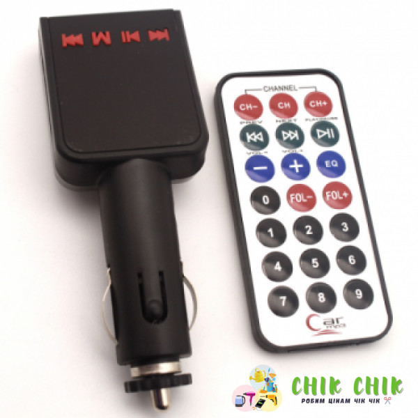 FM-трансмітер 12-24 volt з пультом