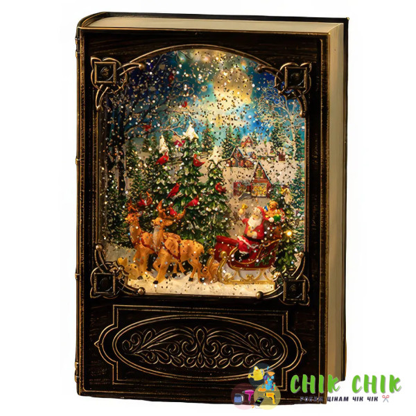 XMAS Новорічний нічник книга WDL-24023A