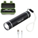 Ліхтарик ручний BL 517 COB usb micro charge