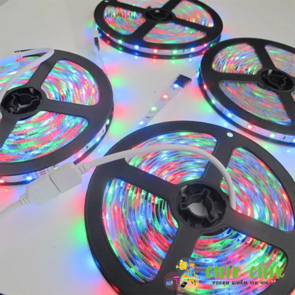Світлодіодна стрічка 3528 LED RGB 5 м