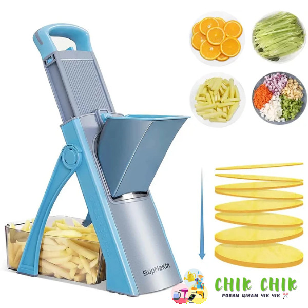 Багатофункціональна Овочерізка Слайсер Lux Vegetable Slicer 223-6
