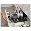 Розширюваний тримач для зберігання з неіржавкої сталі DISH RACK
