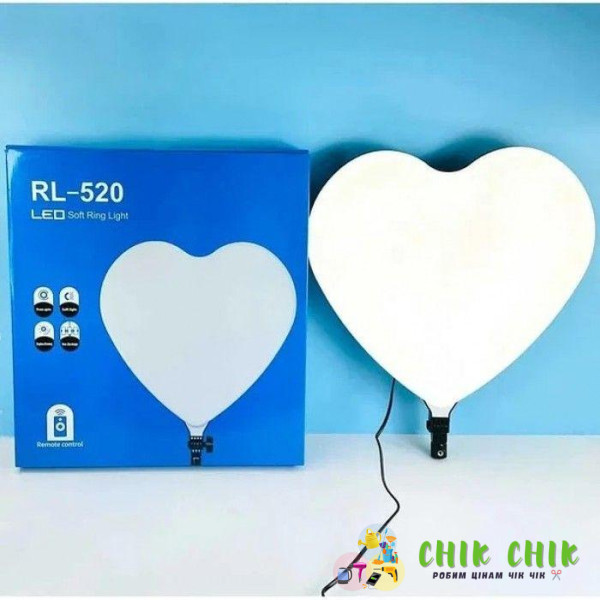 Кільце для селфі серце rl-520