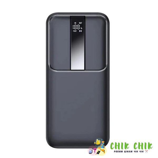 Зовнішній акумулятор Power Bank INKAX PBQ-07 20000 mAh 22,5W зі швидким заряджанням