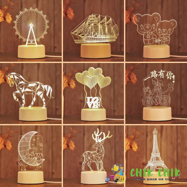 Світильник дитячий LAMP 3D-9