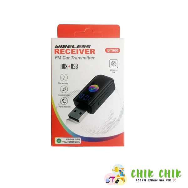 Bluetooth адаптер BT 960 USB AUX