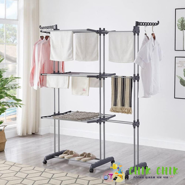 Сушарка для білизни подвійна Garment Rack