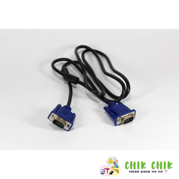 Шнур VGA 1.5M 3+2