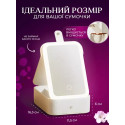 Косметичка органайзер із дзеркалом і підсвіткою Mirror AND MSK-3364