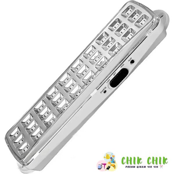 Акумуляторний аварійний світильник AC01-00130 Rechargeable Fixture, 130 lumen