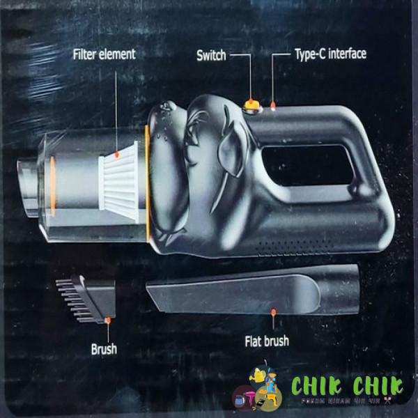 Автомобільний бездротовий пилосос Car vacuum cleaner LY-816