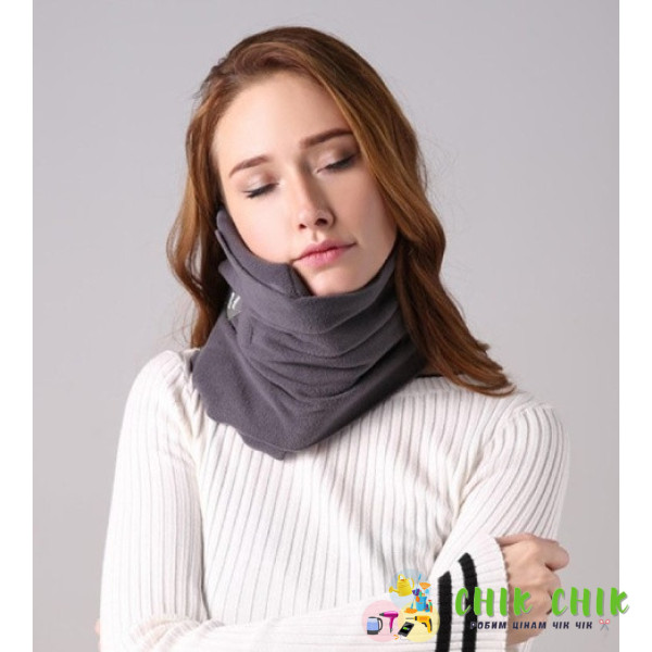 Подушка шарф для прогулянок travel pillow