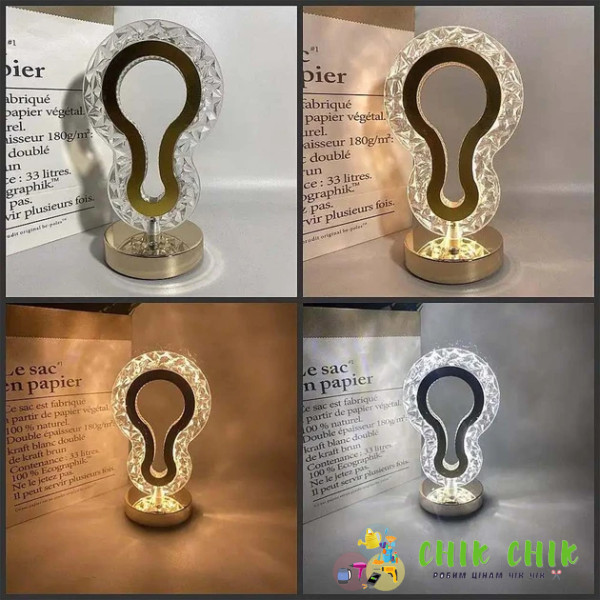 Настільна лампа з кристалами Creatice Table Lamp 15