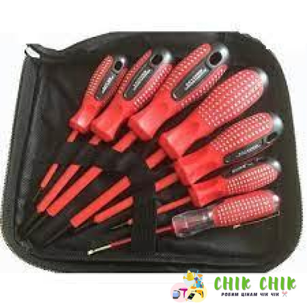 Набір діелектричних викруток у чохлі Screwdriver Set, 7 шт.