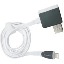 Кабель Iphone 5 1м YOYOSO + USB port
