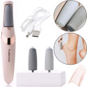 Апарат для педикюру пемза Pretty girl flawless pedi (дві насадки) AND 002