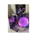 3D Moon Lamp нічник Космос зі звуком і пультом 16 кольорів