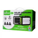 Ліхтар CL-01 Power Bank (6000mAh) із сонячною панеллю + лампочки 3 шт 6 W 3.7V