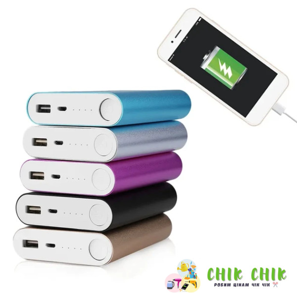 Мобільна зарядка POWER BANK 10400mAh (реальна ємність 4800)