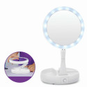 Дзеркало з підсвічуванням кругле My Fold AWAY MIRROR