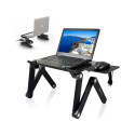 Стол для ноутбука Laptop table T8 з кулером