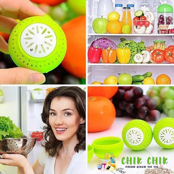 Кульки в холодильник для видалення запаху Fridge Balls, уп 3 шт.