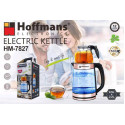 Електрочайник Hoffmans скляний із заварником 2.2L+0.5L 1800W HM-7827