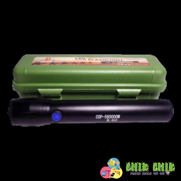 Ліхтарик ручний BL K63 18650 usb charge