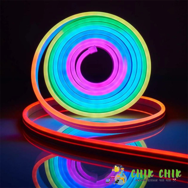 Гнучка неонова стрічка RGB 2 м з wi-fi синхронізацією музики