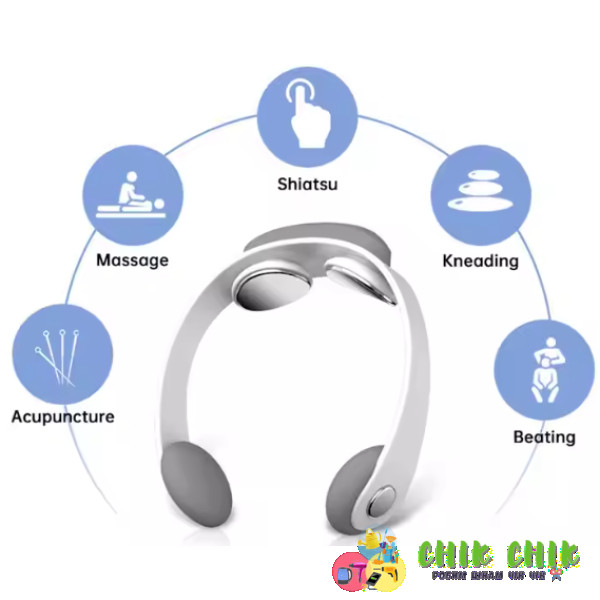 Імпульсний масажер для шиї Neck Massager PR-A09