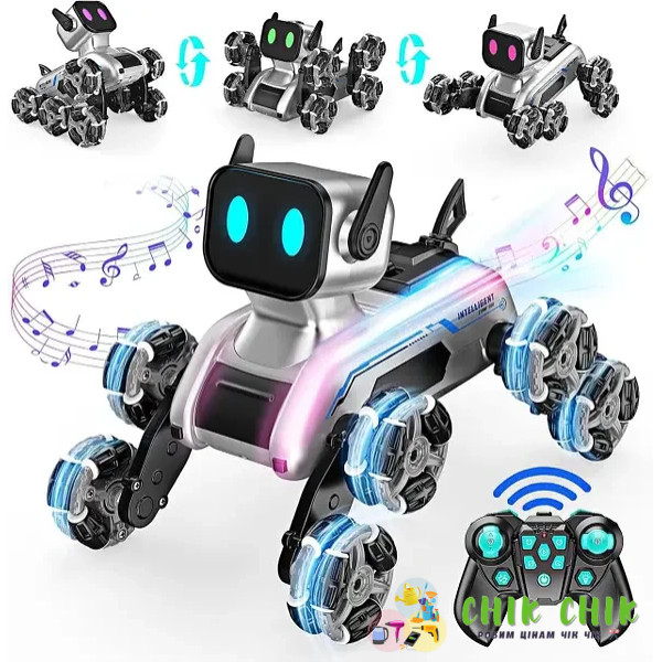 Радіокерована іграшка з пультом д/в Eight Wheeled ROBOT DOG