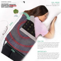 Масажна термонакидка massaging weighted heating pad