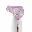 Електробритва жіноча для сухого гоління водонепроникна White/Pink DSP 70136