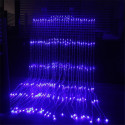 Xmas гірлянда LED (Водоспад 3M*1.5M) 240-B-2 Синій