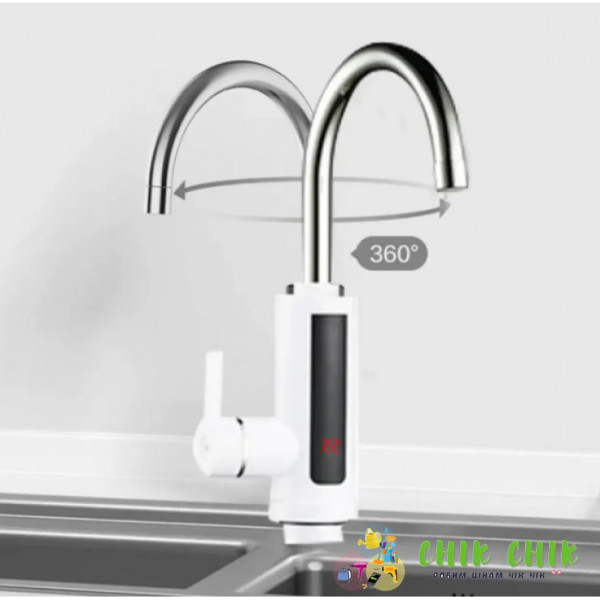 Проточний нагрівач електричний WATER HEATER RY-022 (Білий)