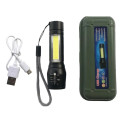 Ліхтарик ручний BL 511 COB usb micro charge