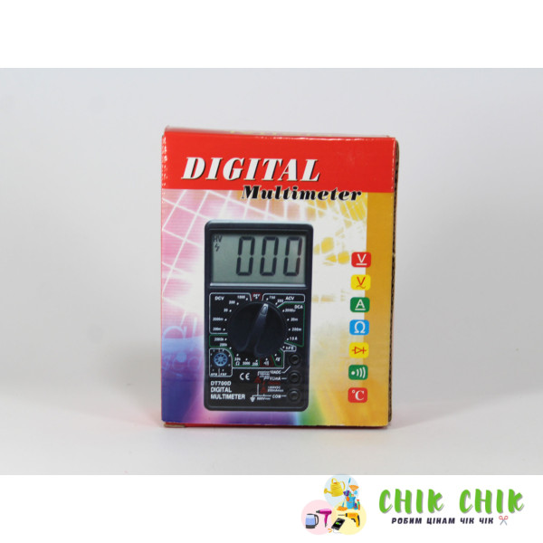 Цифровий мультиметр DT700D/тестер
