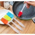 Силіконова щіточка для змащування універсальна з лопаткою Plastic brush set AND682