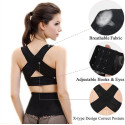Короткий спортивний бюстгальтер Chest Support, Waist and Long Back (M, L, XL, XXL)