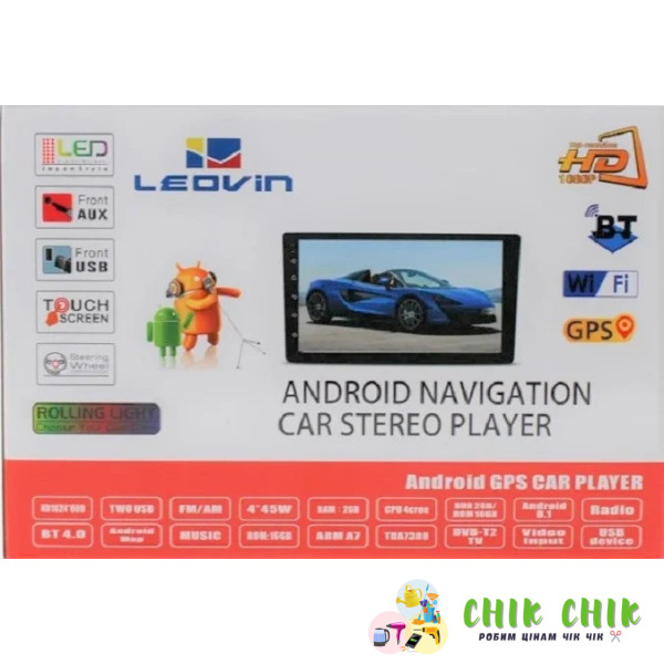 Автомагнітола MP5 CJ 7A BT Android 8.0 2G-16G 2din