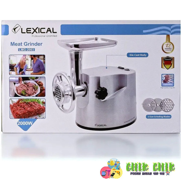 Електрична м'ясорубка Lexical LMG-2003 2000W
