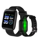 Розумний фітнес-браслет Smart Band 116 Plus смарт-годинник з тонометром (Без заміни браку!)