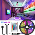Світлодіодна стрічка 5050 rgb 2 м для фонової підсвітки телевізора