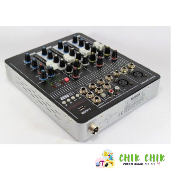 Аудіокшер Mixer BT 4000 4ch.+BT