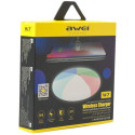Бездротова зарядка з підсвіткою 7 кольорів 10 W 7 COLOR AWEI W7 + WIRELESS CHARGE