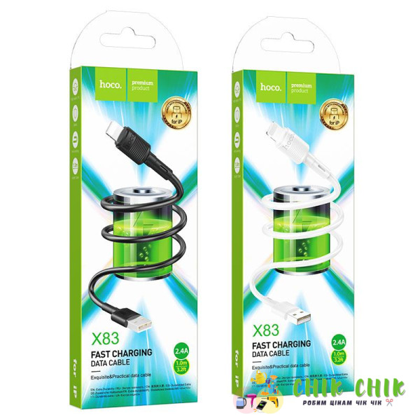 Кабель HOCO X83 iPhone Victory PD charging data cable