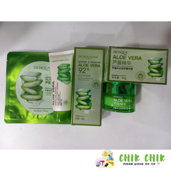 Косметичний набір BIOAQUA 3в1 Aloe Vera