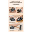Перкусійний масажер 4 головки fascia guns mixed colors ANDLY-672