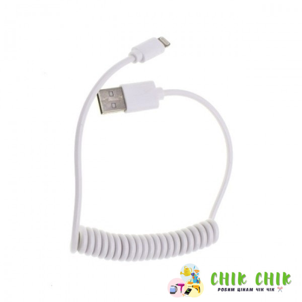 Кабель iPhone5/6 пружина