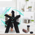 Карусель для спецій 18 баночок на підставці 360° Spice Rack
